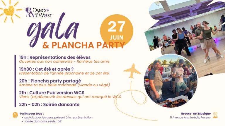 plannig du gala